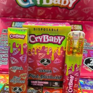 CryBaby Disposable Pink Starburst